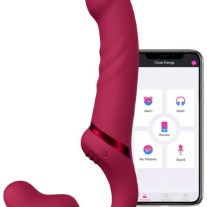 Lovense: Lapis, Bluetooth Vibrating Strapless Strap-on Dildo