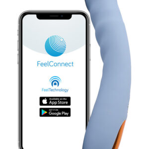 Svakom Connexion: Ava Neo, Interactive Thrusting Vibrator, blue