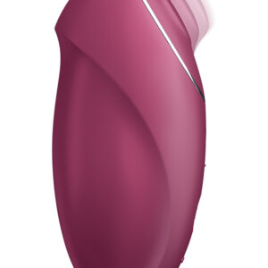 Satisfyer: Tap & Climax 1, Lay-On Vibrator, red