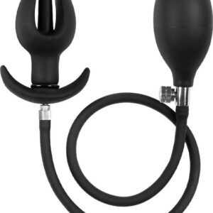 Rimba: Inflatable Anal Tulip-Shaped Plug with Pump