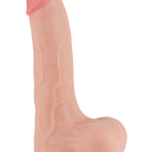 LoveToy: Sliding-Skin Dildo, 22 cm, light