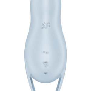 Satisfyer: Pocket Pro 1, Double Air Pulse Vibrator, blue