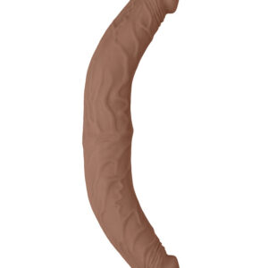 RealRock Skin: Double Dong, 36 cm, brown