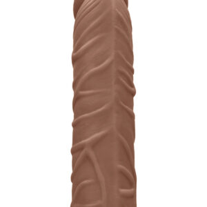 RealRock Skin: Penis Extender, 17.5 cm, brown