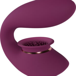 Innovation: Twitch 3, Suction & Vibration Toy, purple
