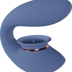 Innovation: Twitch 3, Suction & Vibration Toy, blue