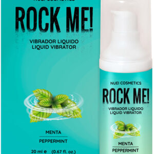Nuei: Rock Me! Liquid Vibrator, Peppermint, 20 ml