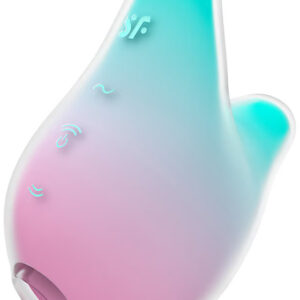 Satisfyer: Mermaid Vibes, Double Air Pulse Vibrator, pink