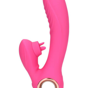 Loveline: Tongue Flickering and Heating Rabbit Vibrator