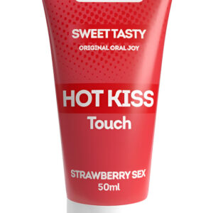 Toyz4Lovers: Hot Kiss Strawberry Touch, Waterbased Lubricant, 50 ml