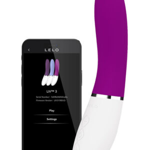 LELO: Liv 3, App-Controlled G-Spot Vibrator, deep rose