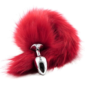 Toyz4Lovers: Fetish Art, Fox Tail Plug, red