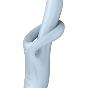 Satisfyer: Heat Flex 4, Warming Rabbit Vibrator, blue