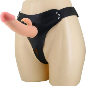 Pretty Love: Mavis, Strap-On Harness with Hollow Rabbit Dildo