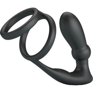 Pretty Love: Emoni, Cock Rings with Thumping Plug