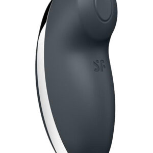 Satisfyer: Tap & Climax 2 Lay-On Vibrator, grey