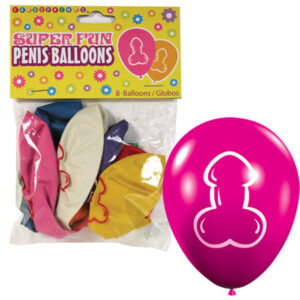 Super Fun Penis Balloons - Pack of 8