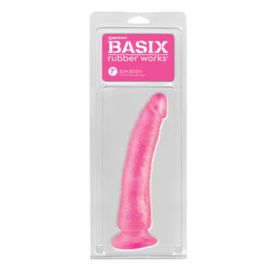 Basix Rubber Works 7 Slim Dong - Pink