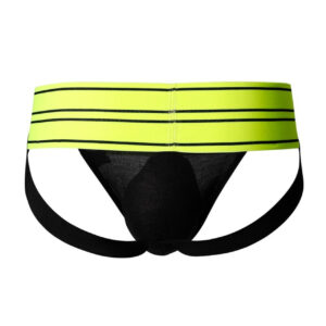 C4M - Rugby Jockstrap-NeonLime-L