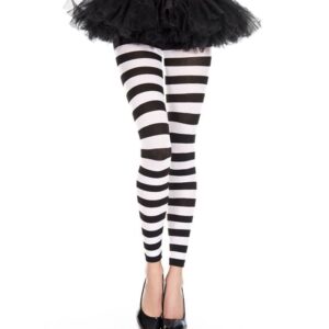 Music Legs Striped Leggings ML35849