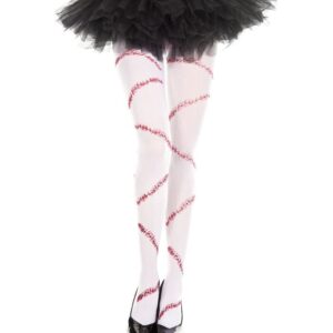 Music Legs Bloody Stitch Pantyhose ML37312