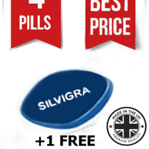Silvgra Sildenafil Tablets 100mg (1 strips x 4 pills) 4 + 1 FREE 5pcs