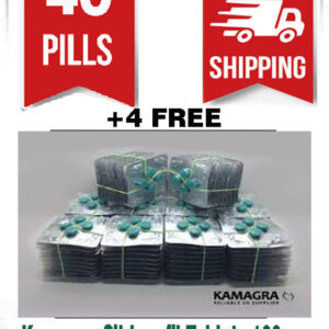 Kamagra Sildenafil Tablets 100mg (10 strip X 4) 40 + 4 Free Sample Tables 44pcs