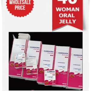 Kamagra Oral Jelly Women 100mg (Strawberry) ( 8 X 5 sachets) 40pcs