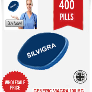 Silvigra Sildenafil Tablets 100mg (100 strips x 4 pills) 400pcs Wholesale