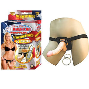 All Amer Whopper 8in. Vib Dong W/Harness