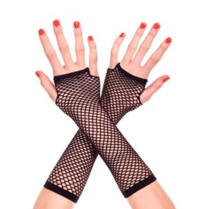 Music Legs Thick Mini Diamond Net Arm Warmer ML415