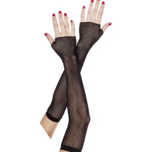 Music Legs Fishnet Fingerless Gloves ML419
