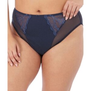 Elomi Charley High Leg Brief Navy EL4386NAY