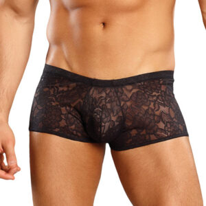 MP Stretch Lace Mini Short Black Xlg