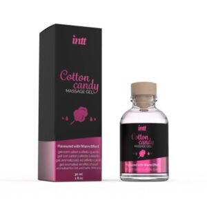 MASSAGE GEL COTTON CANDY GLASS BOTTLE 30ML + BOX-1733258648