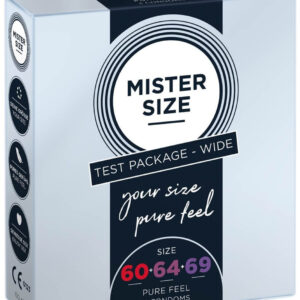 MISTER SIZE - 60-64-69 (3 condoms)