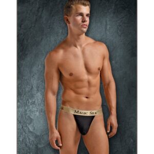 MS4587 Magic Silk Micro Thong Black Large