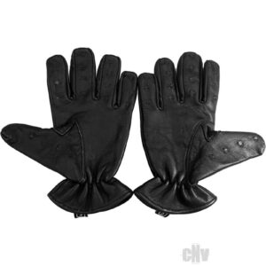 Rouge Vampire Gloves Black Large