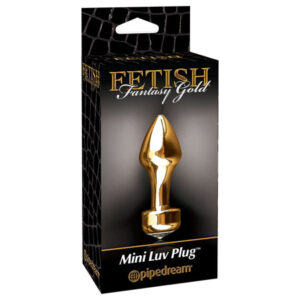 Fetish Fantasy Gold Mini Luv Plug - Gold