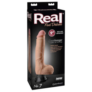 Real Feel Deluxe No. 7  9 Vibe Waterproof - Flesh