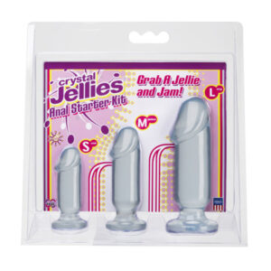 Crystal Jellies Anal Starter Kit - Clear