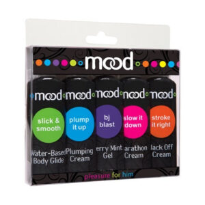 Mood Lube Pleasure for Him - Asst. Pack of 5