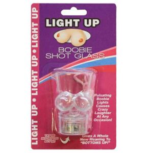Light Up Boobie Shot Glass Hang String