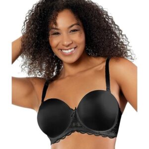 Parfait Elissa Strapless Multi-Way Underwire Bra P5011-Black