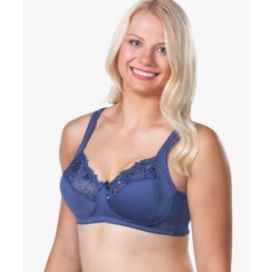 Leading Lady - The Jayne Lace Half-Cup Wirefree Bra LL5204-RLNY