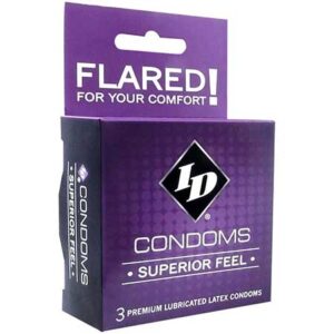 ID Superior Feel Condoms - 3 Pack