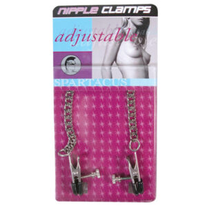 Spartacus Adjustable Broad Tip Clamps - Jewel Chain