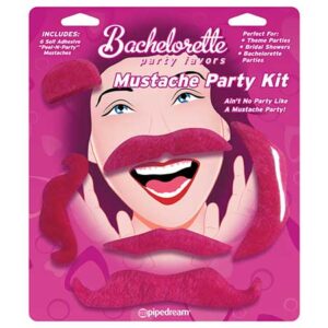 Pipedream Bachelorette Party Favors Mustache Party Kit