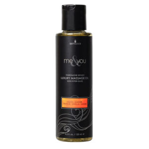 Sensuva Me & You Massage Oil - 4.2 oz Sugar & Citrus