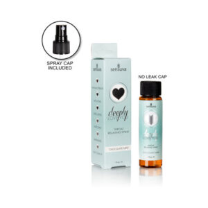 Sensuva Deeply Love You Throat Relaxer 1oz. - Chocolate Mint